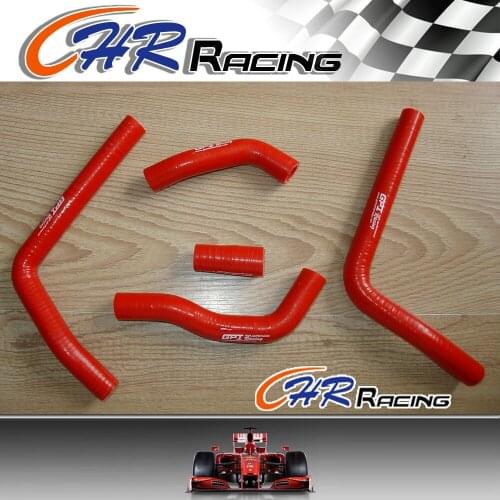 2005-2008 de silicona de la manguera del radiador para HONDA CR125 CR 125 CR-125 05 06 07 08 rojo