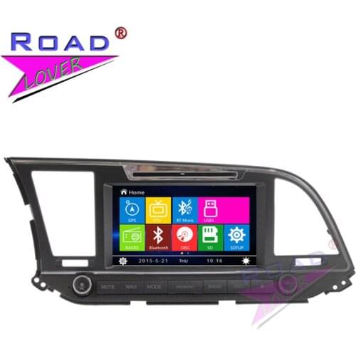 TOPNAVI Wince 6.0 Two Din 8" Car Multimedia DVD Auto Player For Hyundai Elantra/ Avante. MD 2016- Stereo GPS Navigation Audio
