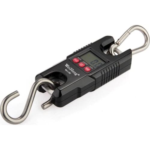 300kg/600lb Crane Scale Heavy Duty Hanging Scale LCD Weighing Scales High Accurate Electronic Digital Industrial Crane Scale