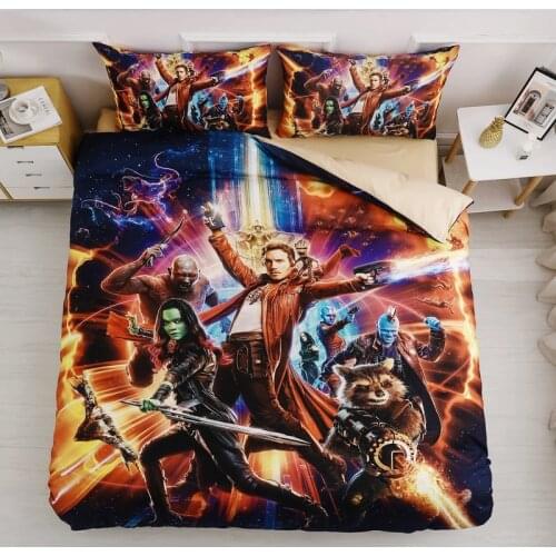 Disney Star Wars Cartoon Bedding Set Duvet Cover Bed Sheet Pillowcase Single Twin Full Queen Size for Bedroom Decor Kids Gifts
