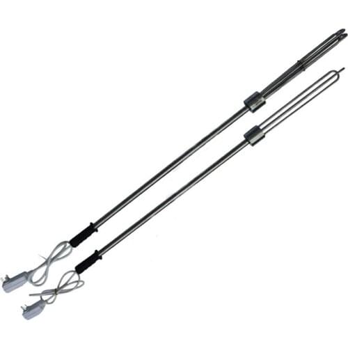 Oil drum electric heater element with 1.5 meter wire,SS304 heat-conduction oil furnace tube