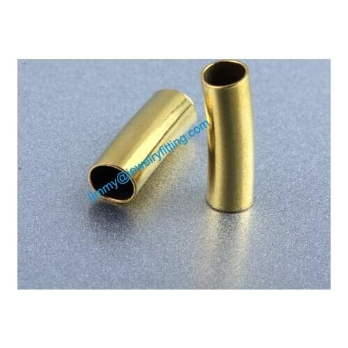 Jewelry findings Raw Brass matel spacer tube beads Pave tube beads tube 4*12mm