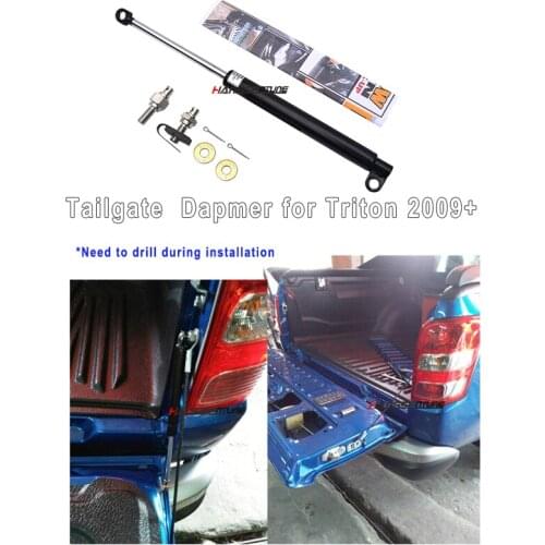HANSSENTUNE Pickup Lift Strut Tailgate Slow Down Shock Up For Triton L200 ML MN 2005-2014