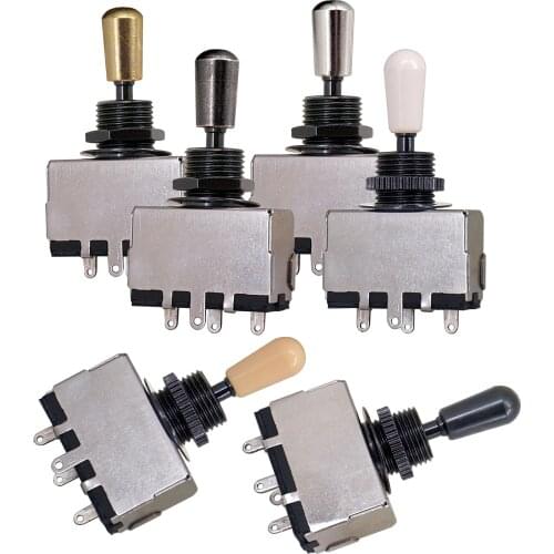 Guitar 3 Way Toggle Switch Pickup Selector Switch for Electric Guitar Instrument