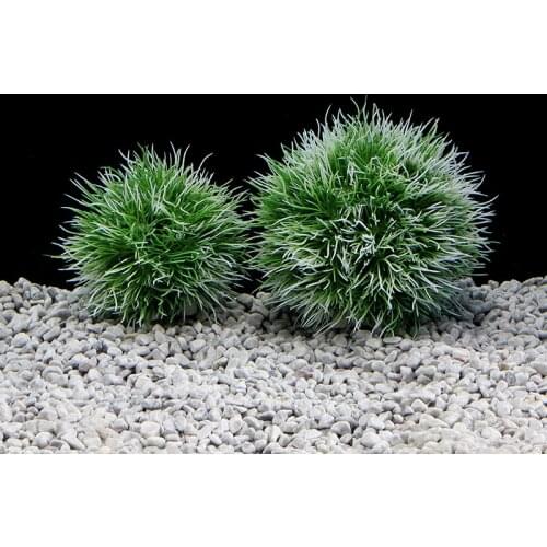 Artificial Aquatic Plastic Plants Aquarium Water Big Spin Grass Antlers Flower Ball Fish Tank Underwater =Landscape Ornament