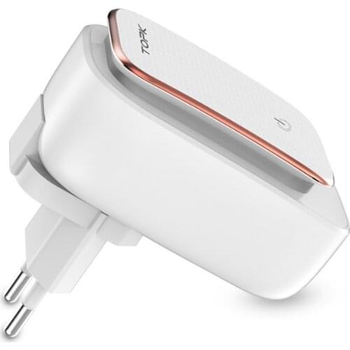 Hot 5V 3.4A(Max) 3-Port LED Lamp USB Charger Adapter 2-IN-1 Travel Wall EU US Auto-ID Mobile Phone Charger for iPhone Samsung