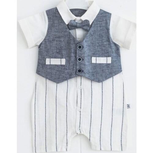 Linen Jumpsuit For boys, summer comfortable antialergic clothes for babies, gift for baby boys, 2pcs suitable clothes set