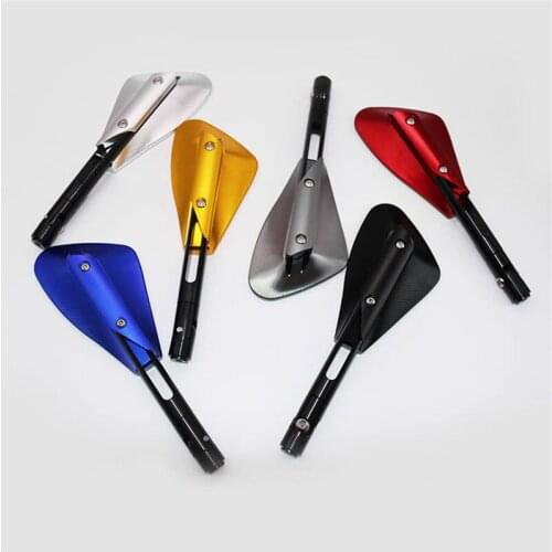 Metal Motorcycle Side Mirrors 10mm 8mm Universal Original Car Modification for Kawasaki Z800 Honda Yamaha Bmw Vespa