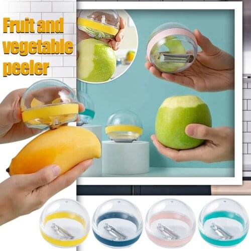 Multifunctional Storage Type Peeling Household Peeling Knife Peeling Knife With Storage Tube Peeler Peeling Apple Supplies