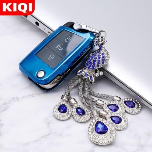 Soft TPU Car Key Case Cover Shell for Volkswagen VW Golf 7 MK7 Tiguan Passat for Skoda Octavia Kodiaq Karoq Key Protector