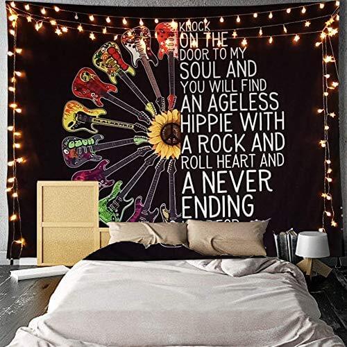 Black and White Tree Wall Hanging Mandala Bohemian Wall Tapestry Witchcraft Tarot Cards Aesthetic Room Decor Decoration Mural