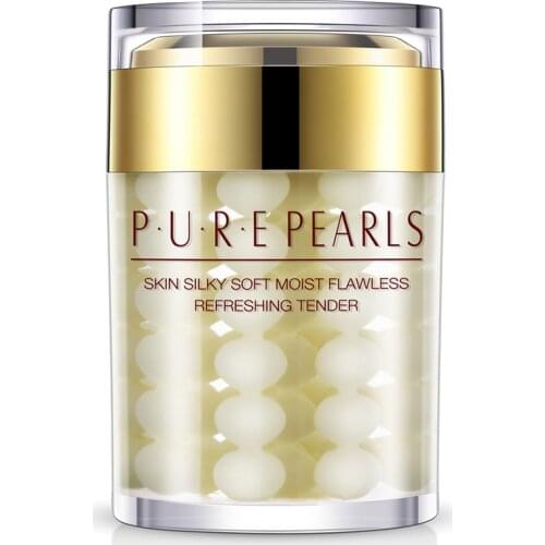 Natural Pearl Moisturizing Sleeping Mask Face Care Anti Wrinkle Hydrating Oil-Control Night Facial Mask Skin Care Cream