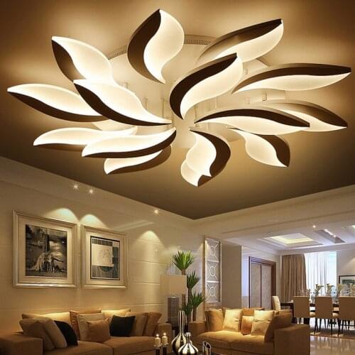 Modern led nordic led luminaire ceiling light luminaria living room lights plafon led living room dining room bedroom