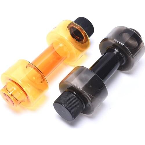 Sport Water Bottle Body Building Water Dumbbell Fitness Gym Shaker Dumbbell Shape Drinking Jug Cup Plastic Bottle