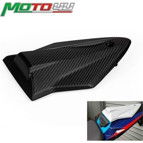 Carbon Fiber Seat top panel Motorcycle Rear Seat Cover Tail Section Fairing Cowl Fit For BMW S1000RR 1000RR 2015 2016 2017 2018