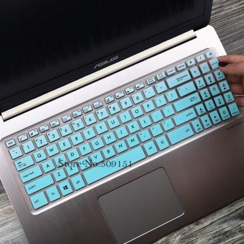 15.6 inch Laptop Keyboard cover protector skin For ASUS VivoBook Pro 15 NX580 YX570 YX570UD YX570Z YX570ZD N580G N580GD 2018