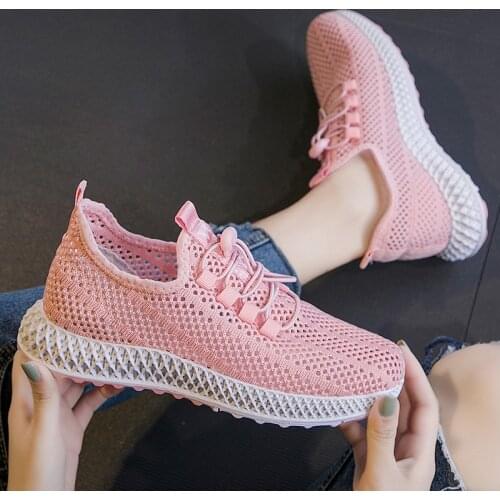 2020 Women Sneakers Running Shoes Women Casual Shoes Women Trainers Walking Shoes Outdoor Footwear Ladies Sneakers Solid Shoes