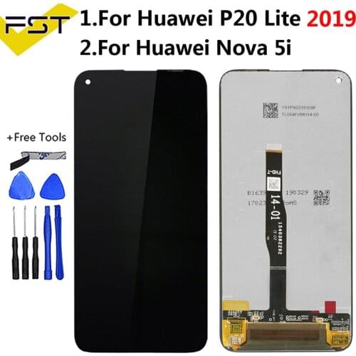 6.4'' For Huawei P20 Lite 2019 / Nova 5i GLK-LX1 GLK-LX2 GLK-LX3 LCD Display +Touch Screen Digitizer Assembly For P20Lite 2019