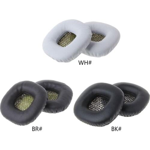 1Pair Replacement Leather Sponge Ear Pads Earmuffs Cushion Protector for marshall Major I II Headphone Headsets 32CA