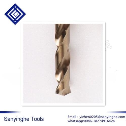 10Pcs/set Straight Shank Twist Drill Bits M42 Stainless steel Twist Drill Bits containing Cobalt 7.1mm-13mm