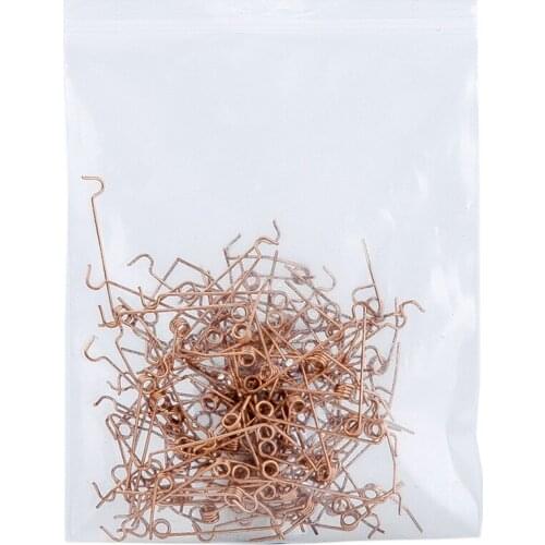 Piano accessories Phosphor Bronze Wire Upright Piano Turning Hook Spring 90 Pack