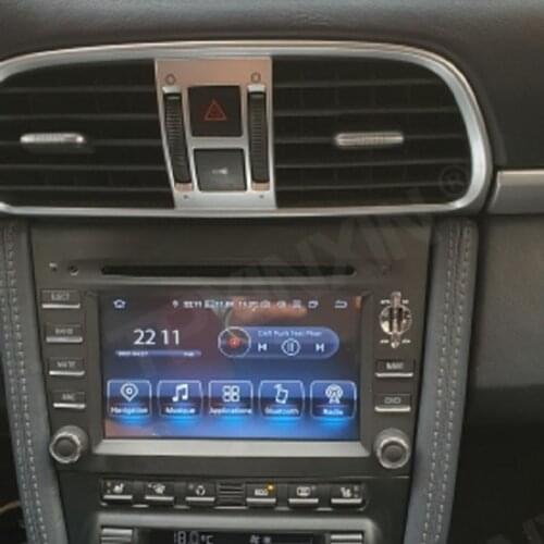 Car Radio Stereo Wireless Receiver Screen Auto Android For Porsche 911 997 Cayman 2005 2006 2007 2008 GPS Player Audio Head Unit