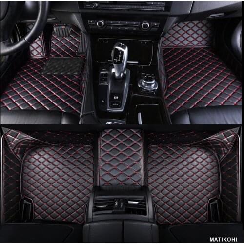 MATIKOHI Custom car floor mats for Lincoln all models Navigator MKZ MKS MKC MKX MKT car mats accessories auto styling