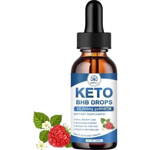 BHB Keto Diet Drops Protein Powder Prostate Weight Loss Slimming Food Supplements Appetite Suppressant Keto Oil