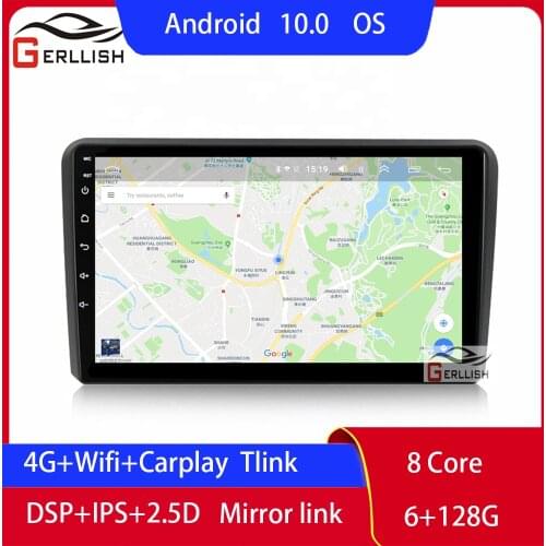 For Audi A3 2 8P 2003-2012 For S3 8P 2006-2012 For RS3 Sportback 2011-2012 For A3 8P1 3-door Hatchback Android Carplay Car Radio