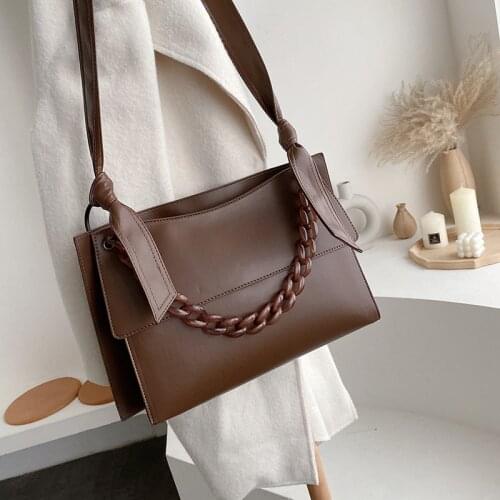 Womens PU Leather Crossbody Bags Shoulder Handbags Hand Bag