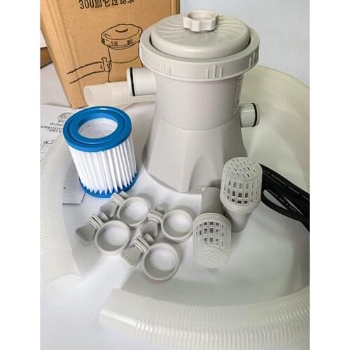 15W Swimming Pool Electric Water Filter Pump For Pools Water Pump with Accs