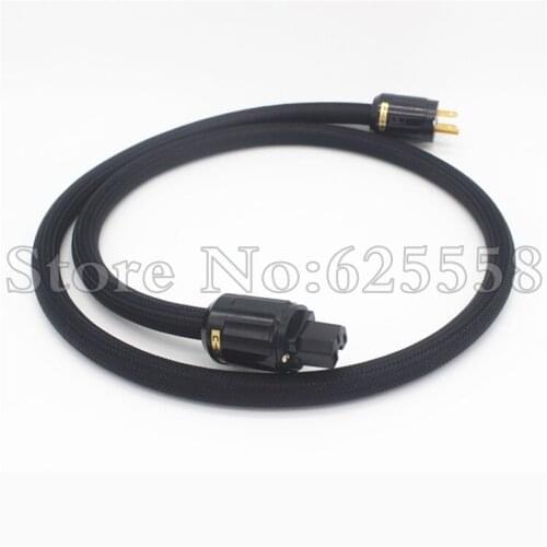 0.5-2M Hi-End Hifi Audio Power Cable Power Cord with US P-029 Power Plug style audio power cable