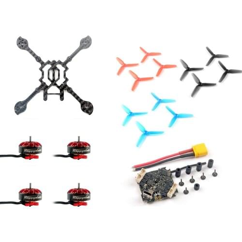 Happymodel Larva X HD FPV Racing Drone DIY Accessories Kit w/ 125mm Frame Kit Crazybee F4 PRO V3.0 Flight Controller