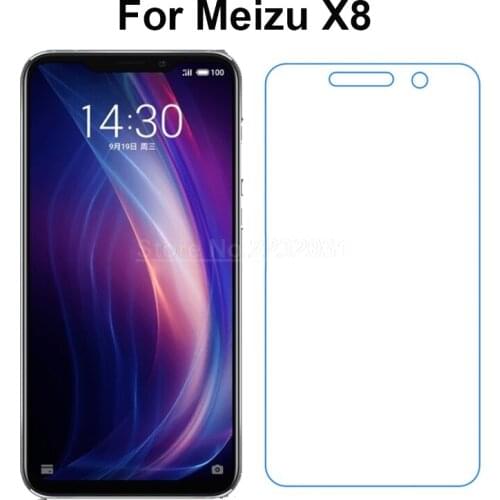 Meizu X8 Tempered Glass Meizu X8 Screen Protector Meizu X8 X 8 M852Q Glass Protective Film Cover MeizuX8 6.2 inch