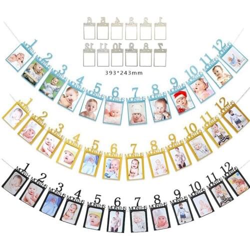 Metal Personality Baby Phase Frame Cutting Mould Scrapbook Photo Album Embossing Card Making Handicraft Decoration Christmas