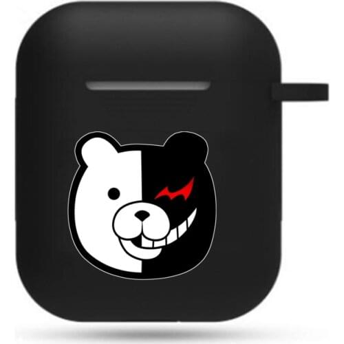 Japan anime Danganronpa Earphone case boy girls Airpods Earphone Case Protective Headset Cover Bluetooth Headphone Case