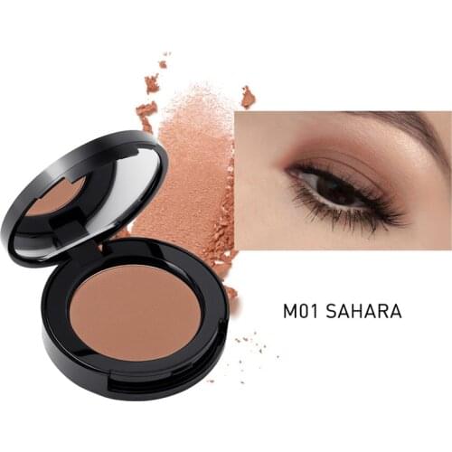 New 16 colors Baked Powder Monochrome Eyeshadow Palette Matte Glitter Waterproof Long-lasting Glitter Eyeshadow powder TSLM1