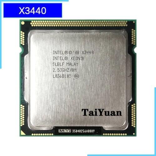 Intel Xeon X3440 2.5 GHz Quad-Core Eight-Thread 95W CPU Processor 8M 95W LGA 1156