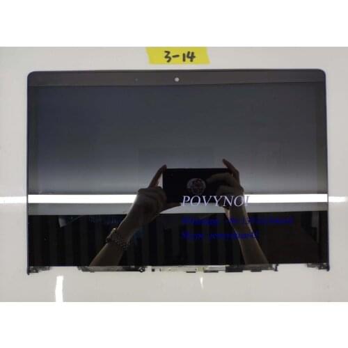 For Lenovo Yoga 700-14ISK Ideapad 14"LCD display touch screen assembly+frame FHD
