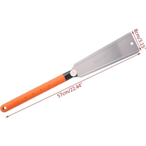 Hand Saw SK5 Japanese Saw 3-edge Teeth 65 HRC Wood Cutter For Tenon Wood Bamboo Plastic Cutting Woodworking Tools 1PC