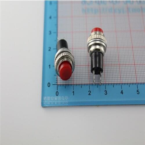 Self-locking switch Doorbell switch DS-316 Push-through switch Reset switch 100pcs Free Shipping