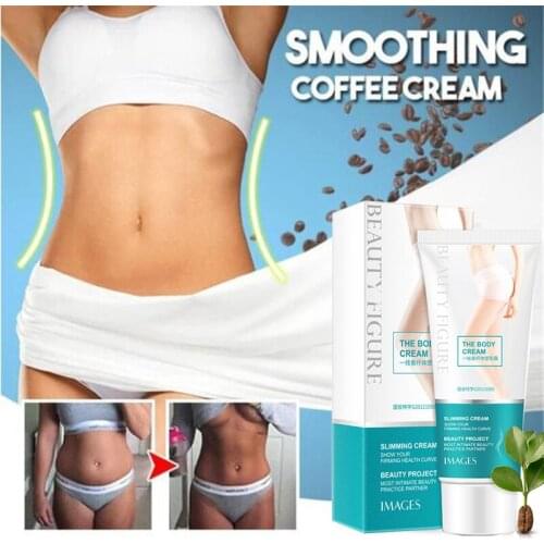 Caffeine Firm and Toned Cream Smoothing Coffee Extract Cream Anti Cellulite Removal Slimming Cream Fat Burning Weight Loss