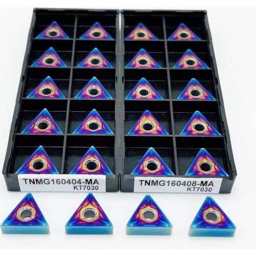TNMG160404 TNMG160408 MA Tool Lathe Parts Tool TNMG 160404 Turning Carbide Insert NC Tool U-shaped Drill Groove Cutting