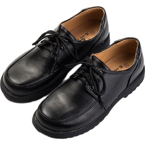 High-Q Unisex Preppy Student Uniform Shoes Female Lolita Girls Lady Women Casual Cosplay Costumes Student Uniform Shoes