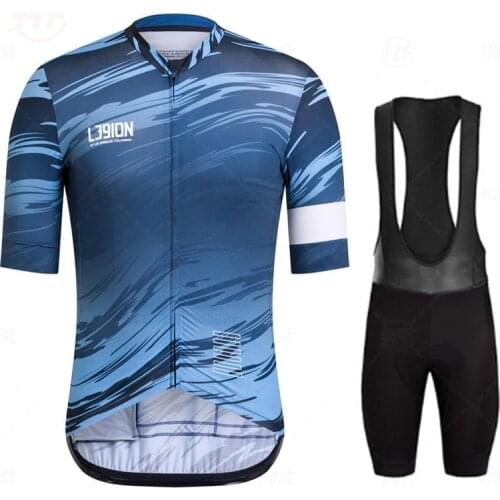 2021 LEGION OF LOS ANGELES Cycling Jersey Set Summer Bicycle Clothing Maillot Ropa Ciclismo MTB Bike Clothes Sportswear Raphaing