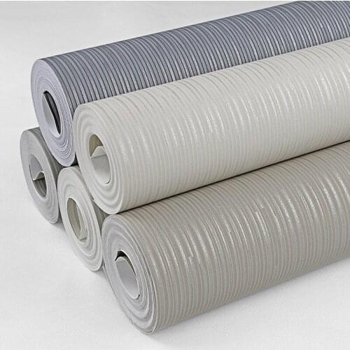 Beibehang Plain simple non - woven wallpaper living room student dormitory KTV background wall striped wallpaper