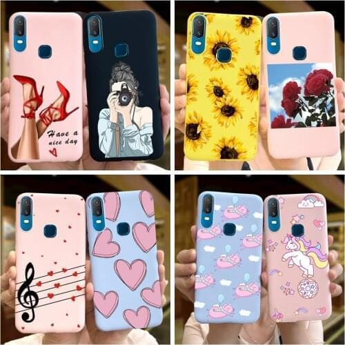 For Vivo Y11 Back Cover Vivo Y11 2019 Phone Covers Silicone New Fashion Printed Case For Vivo 1906 1906_20 Y 11 Y11 Soft Funda