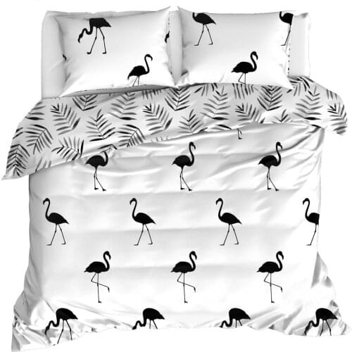 3D printed bedding set Skin-friendly fabric filler color king 2021 new season High quality Double Duvet Cover Sizes