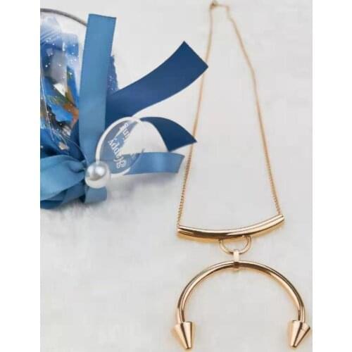 Korean fashion necklace steel