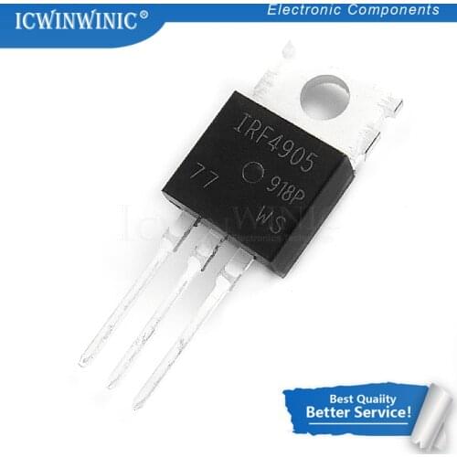 10piece IRF4905PBF IRF4905 TO-220 TO220 IRF4905P MOSFET New original In Stock